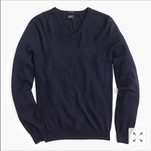 J. Crew slim merino wool v-neck sweater